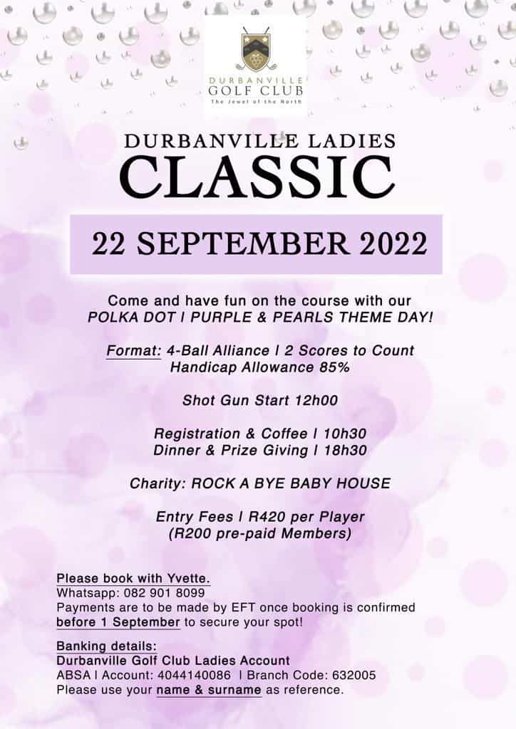 Durbanville Ladies Classic - September 2022
