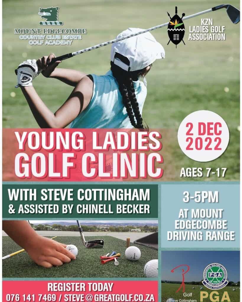 STEVE COTTINGHAM – YOUNG LADIES GOLF CLINIC