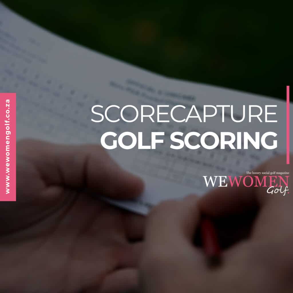 GOLF SCORING – SCORECAPTURE