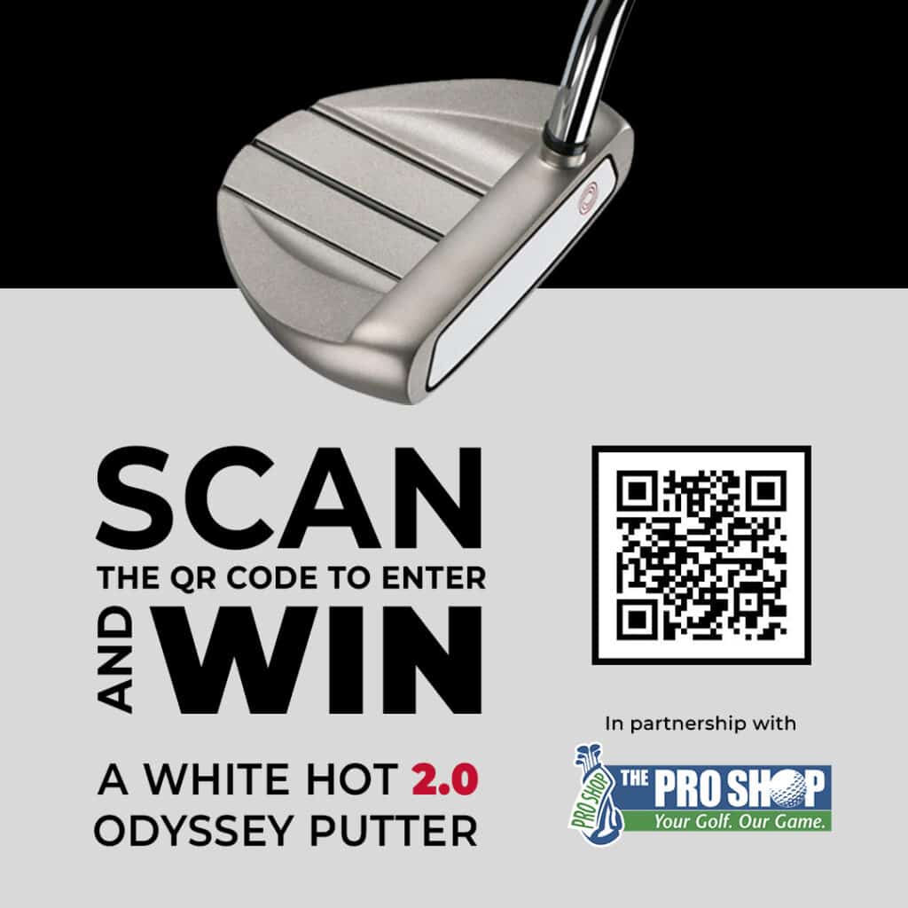 WIN A WHITE HOT 2.0 ODYSSEY PUTTER